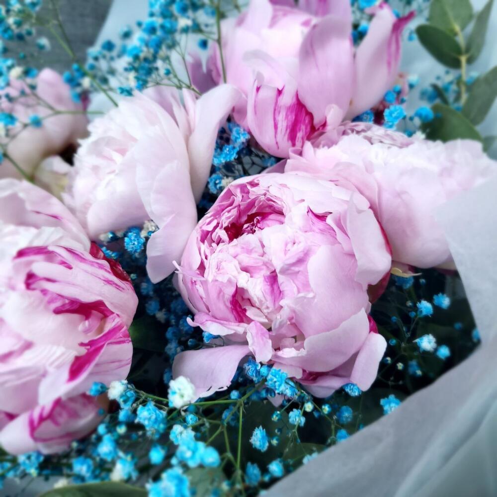 Пионовый рай букет из пионов Пионовый рай букет из пионов