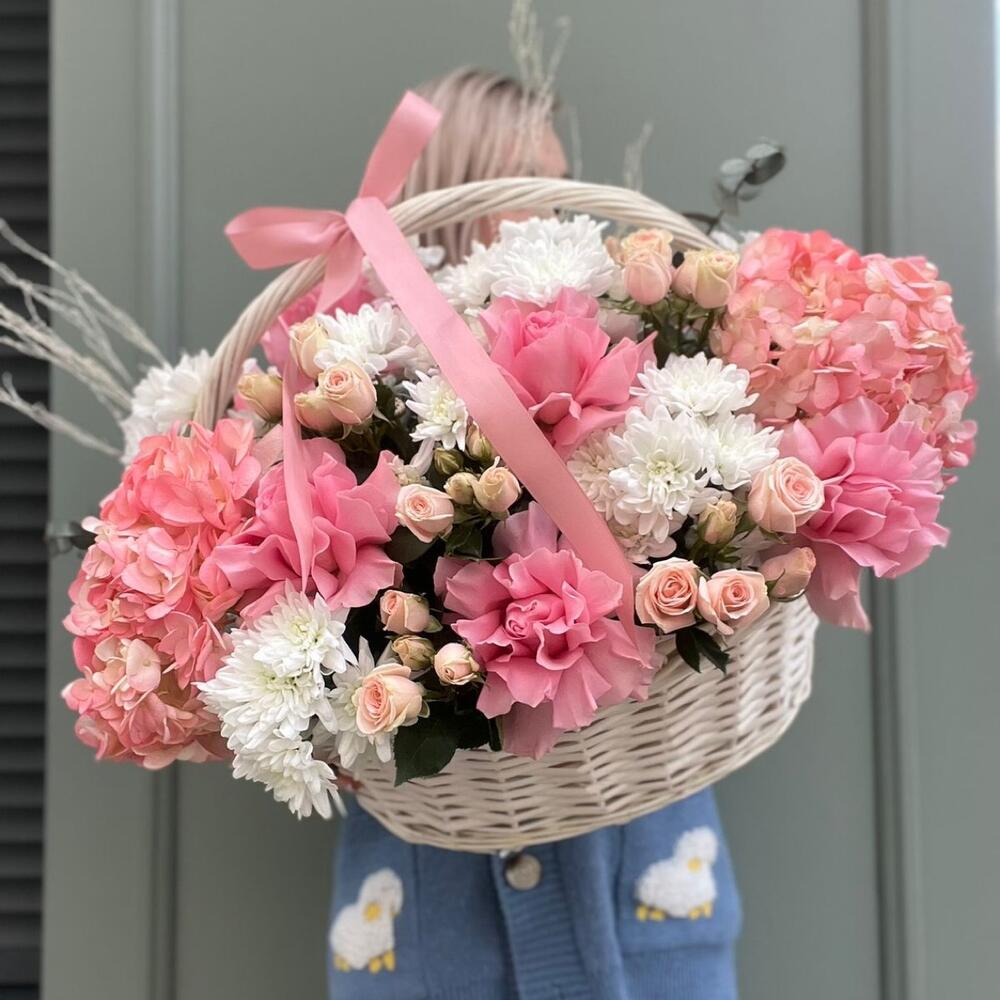 Корзина с цветами